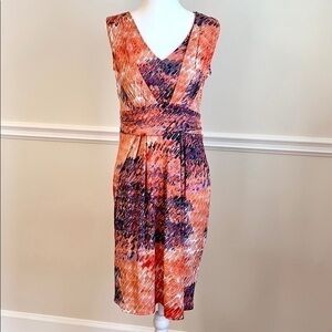 SIMPLY VERA - Vera Wang V-Neck Midi Dress M